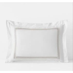 The Company Store Legends Hotel Hewett Taupe Egyptian Cotton Sateen Sham - King